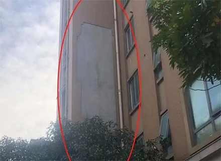 外墙脱落伤人，这种安全隐患，就在你我身边！